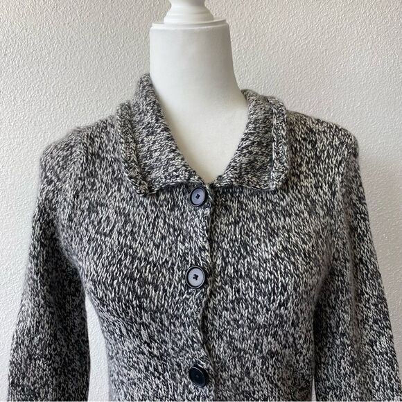 Ann Taylor Womans Sweater Wool Angora Jacket Cardigan SZ S - Picture 3 of 12